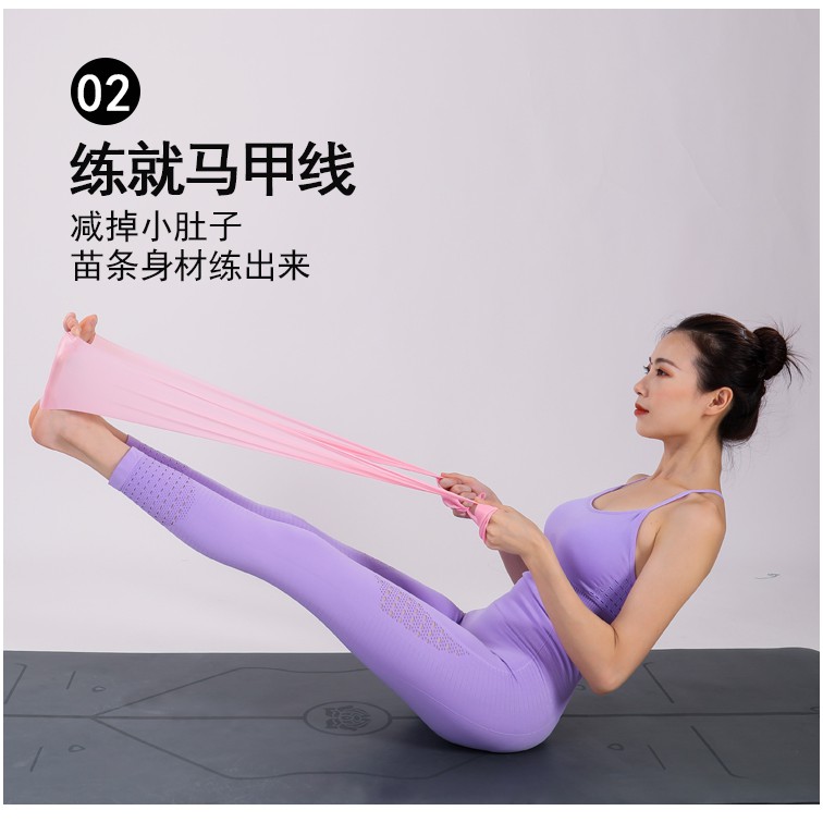 DÂY THUN ĐÀN HỒI KHÁNG LỰC TẬP YOGA/GYM