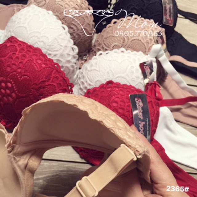 Áo Ngực Ren Thái Nâng Ngực 2365 Siêu Đẩy Ngực