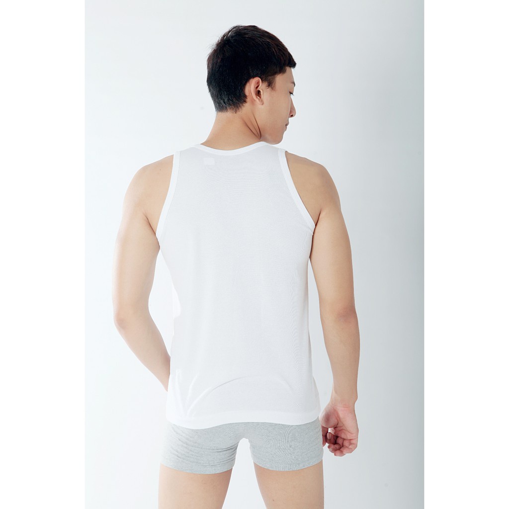 DỆT KIM ĐÔNG XUÂN ÁO MAY Ô NAM 3 LỖ MÀU TRẮNG/ ĐEN 209-A0393 DÁNG ÔM BODY SLIM FIT