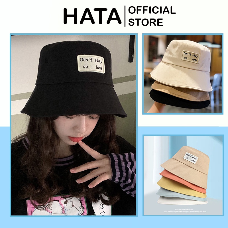 Mũ Tai Bèo BUCKET Ader Dont Stay 468 Nhiều Màu Phong Cách Ulzzang Cực Hot - Hata24h