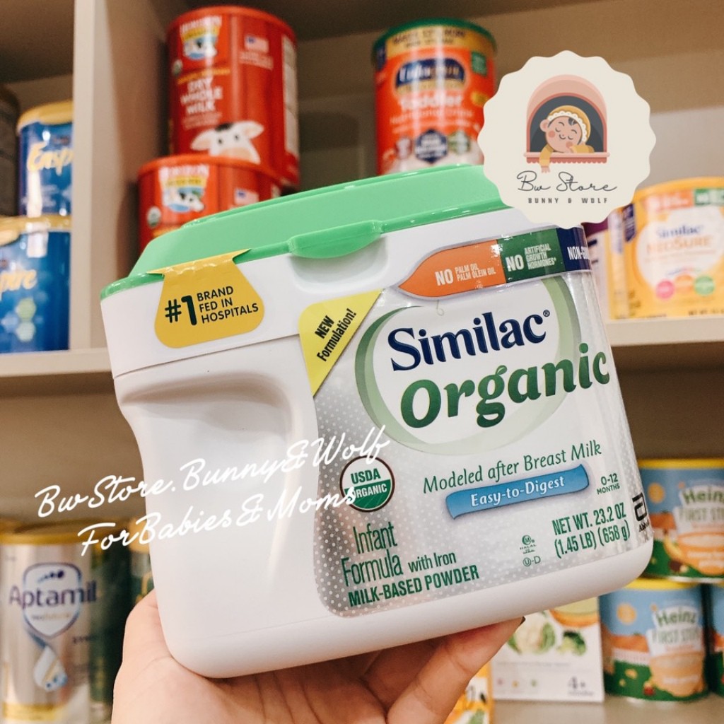 Sữa Bột Similac Organic Mỹ 658gr