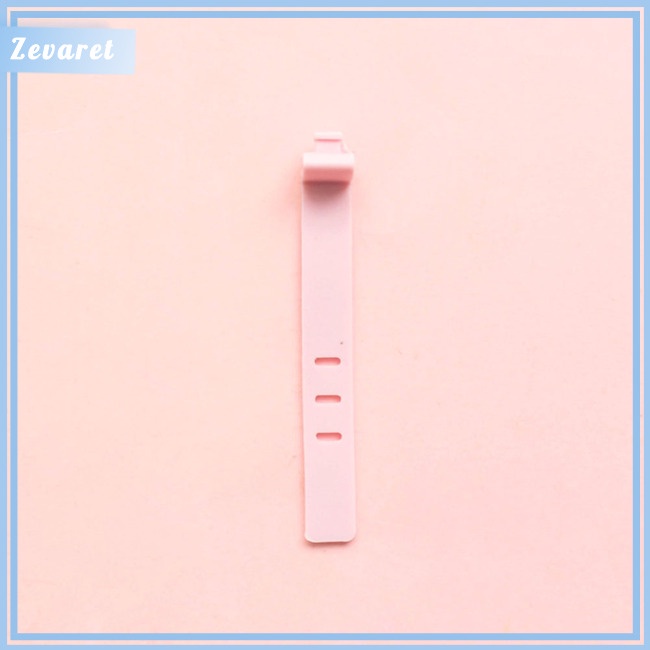 Set 4 Dây Buộc Cáp Sạc Tai Nghe Bằng Silicon Mềm Tự Khóa Chống Thất Lạc Có Thể Tái Sử Dụng