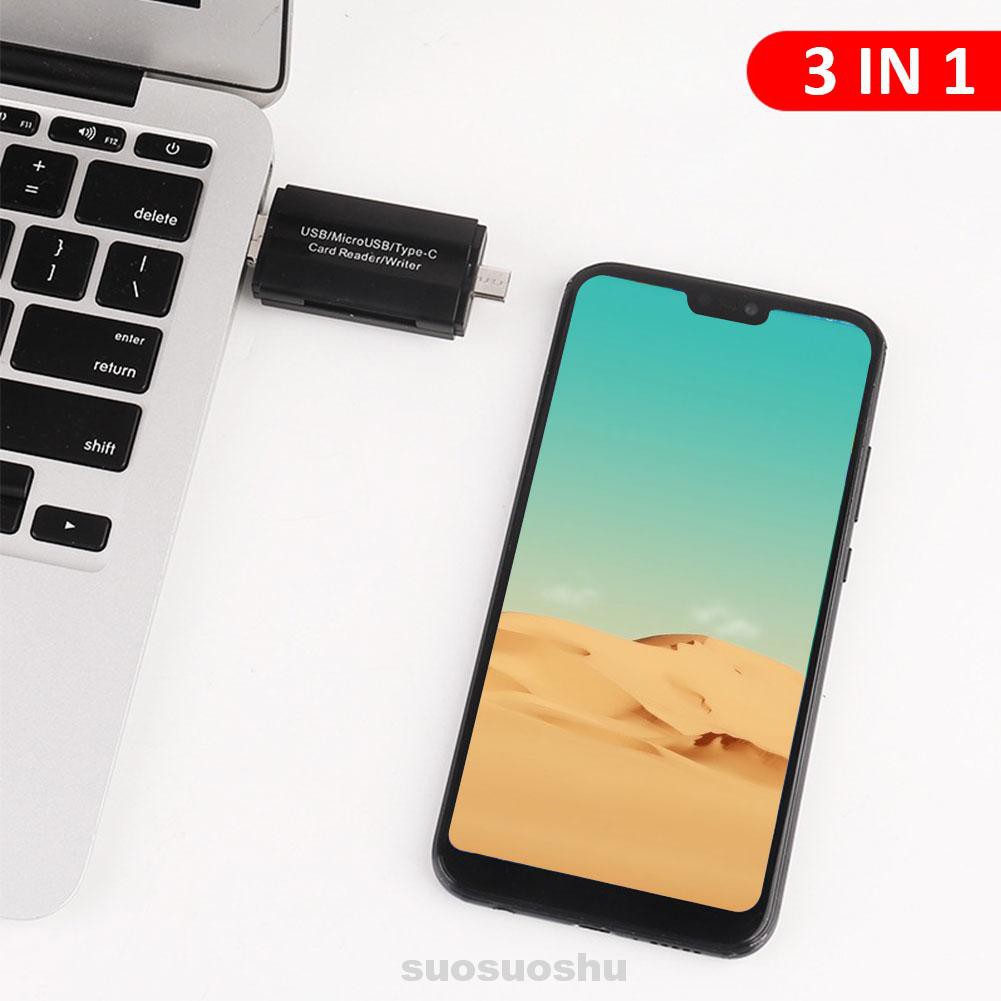 Đầu Đọc Thẻ Otg 3 Trong 1 Đa Năng | BigBuy360 - bigbuy360.vn
