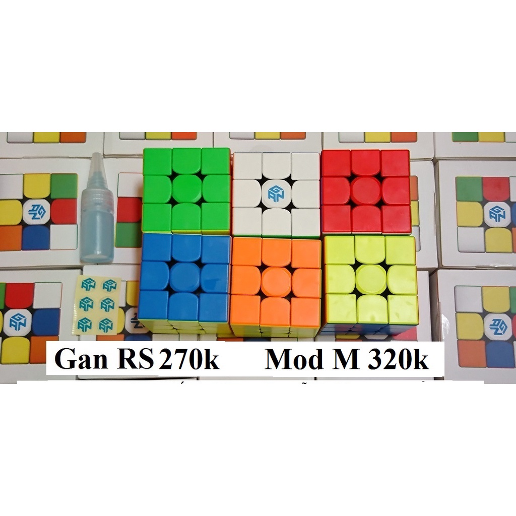 Rubik 3x3x3. Gan RS M