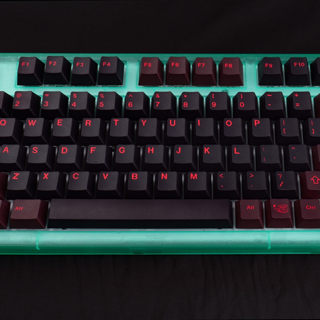 GMK Red Dragon  keycaps cherry profile Dye-Sublimation PBT keycap 129keys