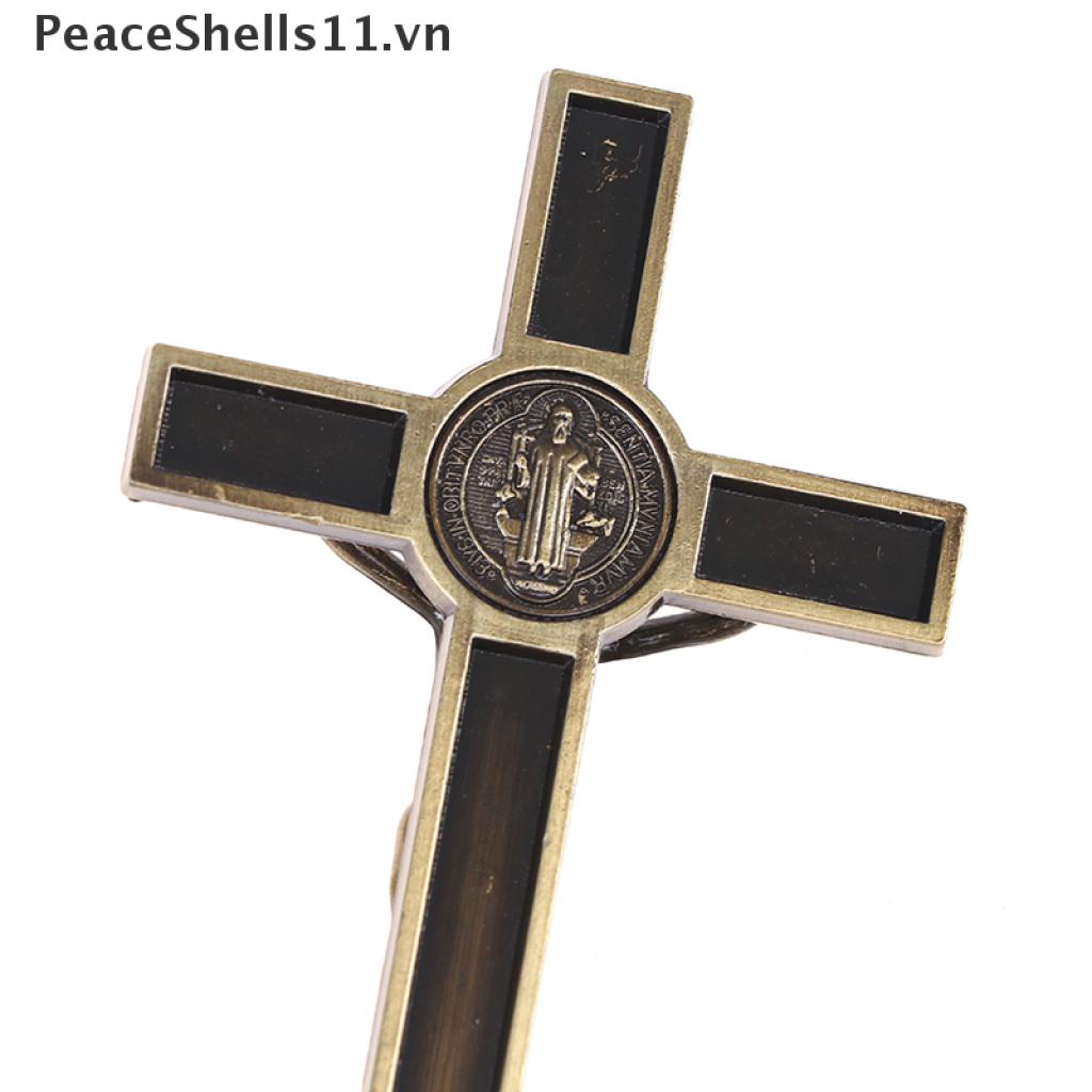 1 Cây Thánh Giá / Chúa Jesus Trang Trí Nhà Thờ PeaceShells11
