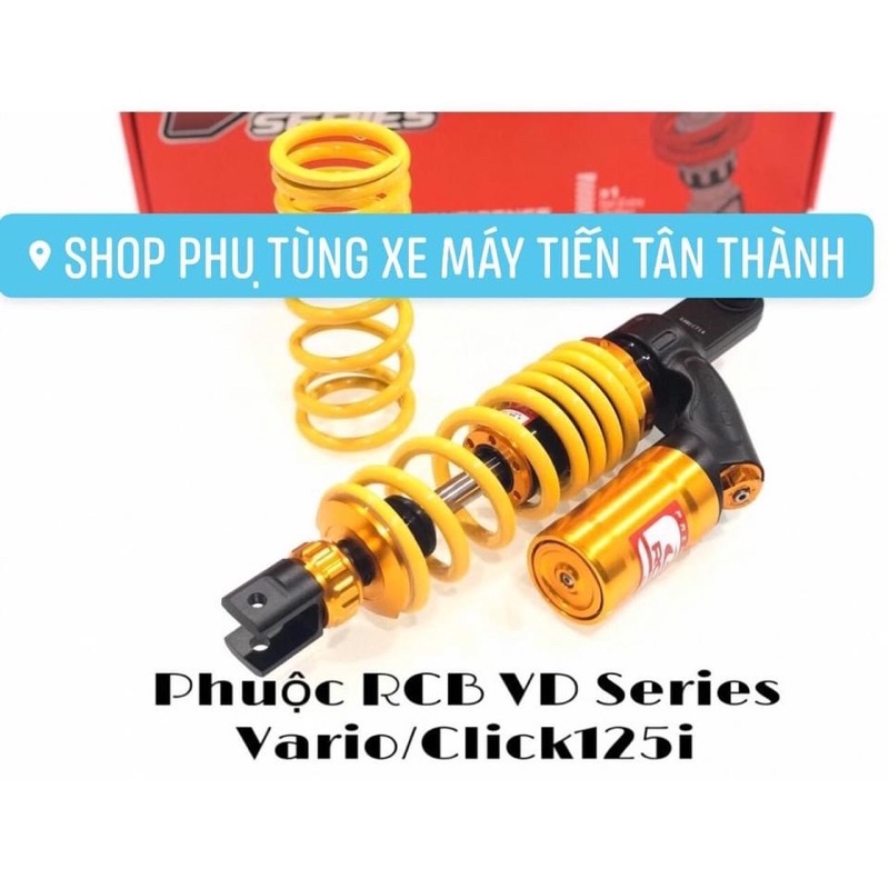 [ CHÍNH HÃNG] PHUỘC SAU GIẢM SÓC RCB CLICK125 VARIO150 VDBK