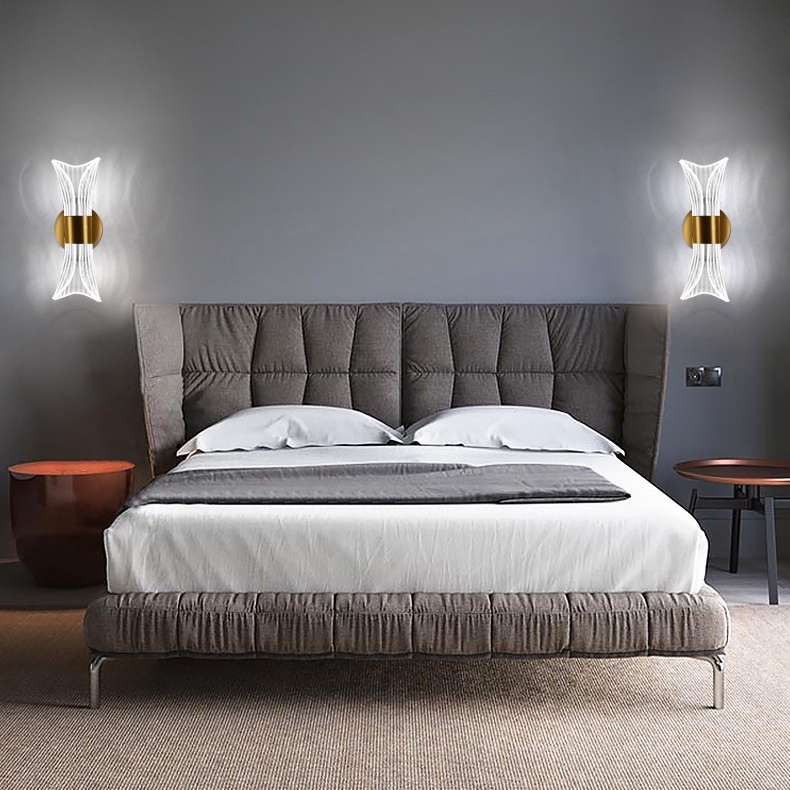 Đèn Ốp Tường ATH LIGHTING Điện 220v Loại Đèn Led 3 Chế Độ Màu Trang Trí Trong Nhà, Lối Đi, Cầu Thang, Phòng Ngủ