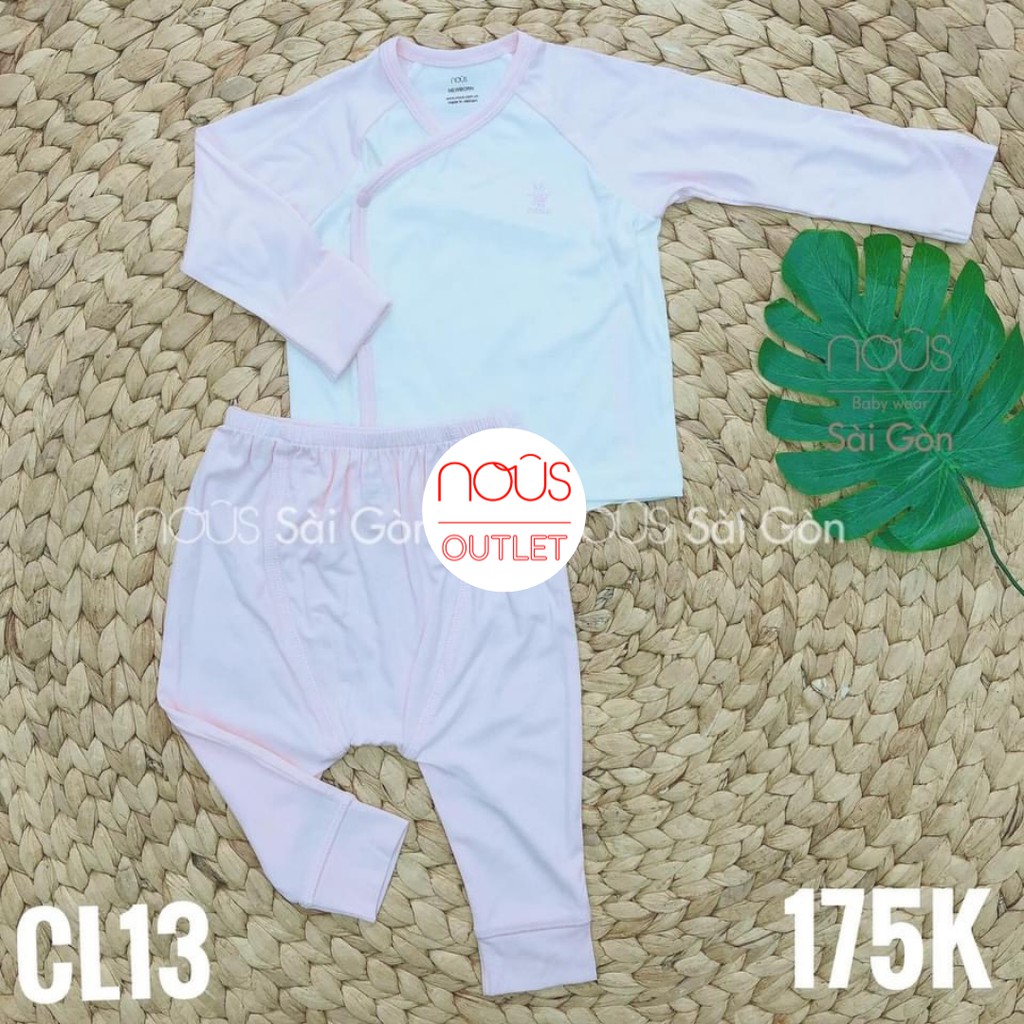 [Tổng hợp] Đủ mẫu quần áo sơ sinh Nous mới nhất 2021 Newborn NB Size Sơ sinh