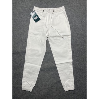Quần jogger nữ phối sọc viền