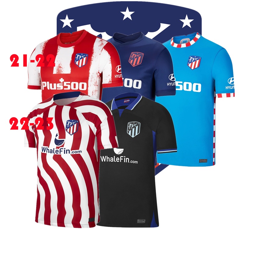 Áo Bóng Đá Ba Lỗ Atletico de Madrid 2022 / 23 Chất Lượng Cao Cho Nam