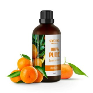 Tinh dầu vỏ quýt mandarin đậm đặc cao cấp từ thiên nhiên saroma 10ml