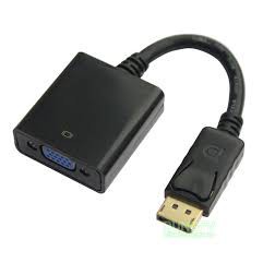 Cáp Chuyển Đổi Display Ports To VGA - Dây Chuyển Đổi Đầu DisplayPort Sang VGA (Đen) -DC394