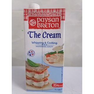 [1 Lít] Kem sữa tiệt trùng [France] PAYSAN BRETON The Cream Whipping & Cooking (halal) (nvt-hl) (nw5)