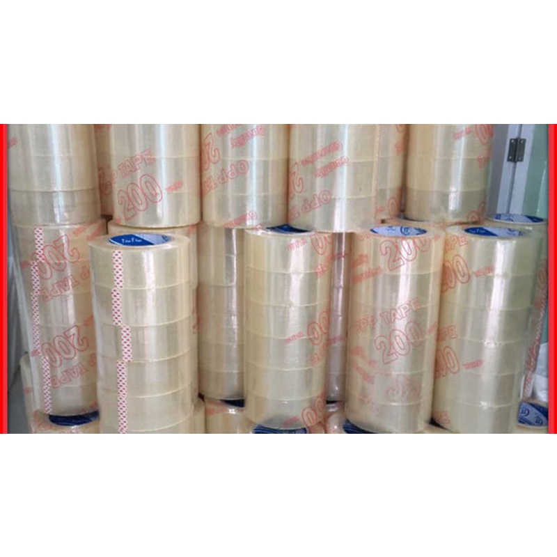 Băng Keo Dán Thùng Dán Hộp 200YARD giá rẻ tận xưởng giao hỏa tốc nhận hàng ngay