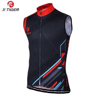 Áo thể thao X-Tiger thiết kế không tay thích hợp cho môn thể thao đua xe đạp