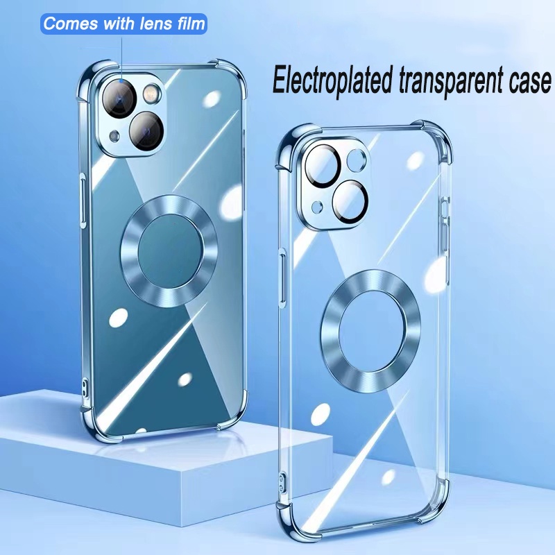 Ốp Điện Thoại Mềm Bảo Vệ Góc Độc Đáo Cho compatible for iphone 14 Pro max 13 Pro max 12 Pro max 11 Pro max x xr xs max Sự Bảo Vệ