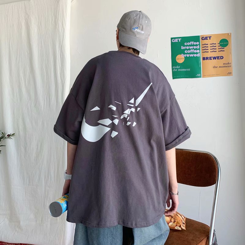 Áo Thun Tay Ngắn Size Rộng M-8XL Thích Hợp Cho Người Nặng Đến 150kg