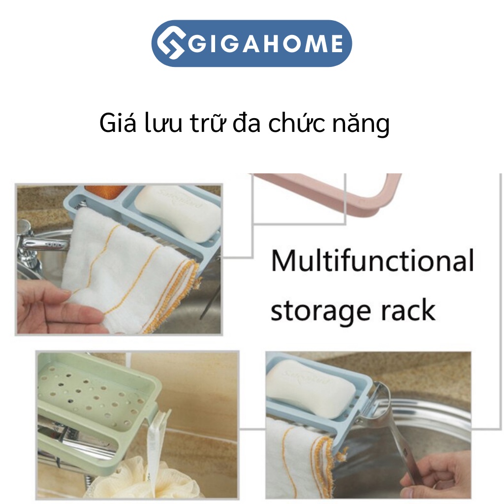 Kệ Để Đồ Rửa Chén, Đồ Dùng Nhà Tắm Treo Vòi Tiện Lợi, Đa Năng GIGAHOME 7953