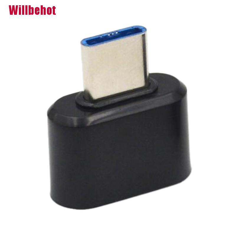 Bộ 2 Đầu Chuyển Đổi Otg Usb Type C Sang Usb 2.0