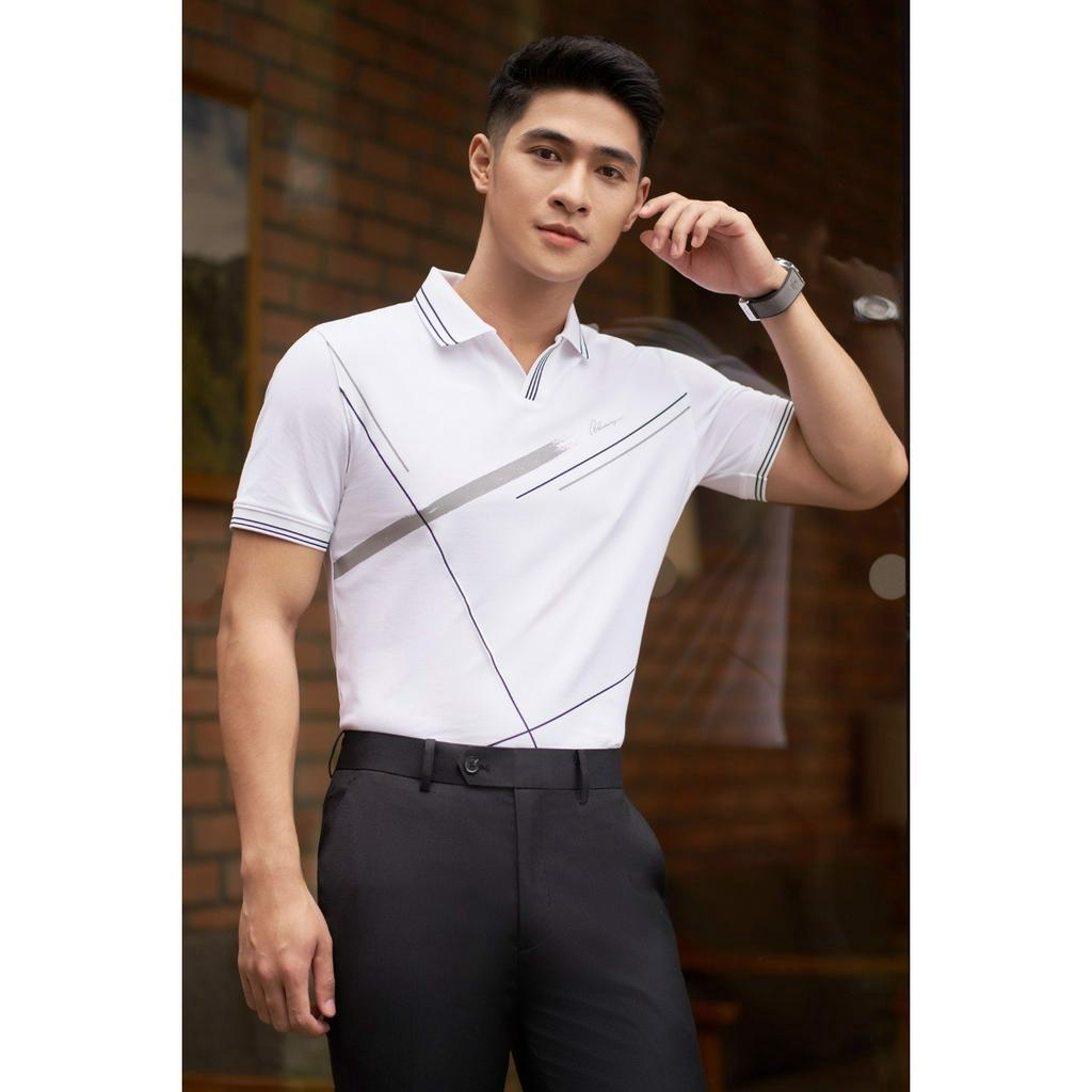 Áo Polo Vải Cotton Mềm Mịn, Thoáng Mát, Thấm Hút Nhanh, Chống Nhăn 7APCH021TRK