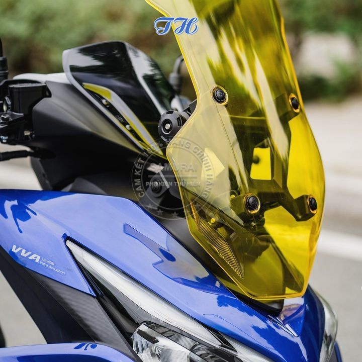 Kính chắn gió NVX 155 VVA ( 2021) , NVX V1 các đời chính hãng zhipat phong cách Touring