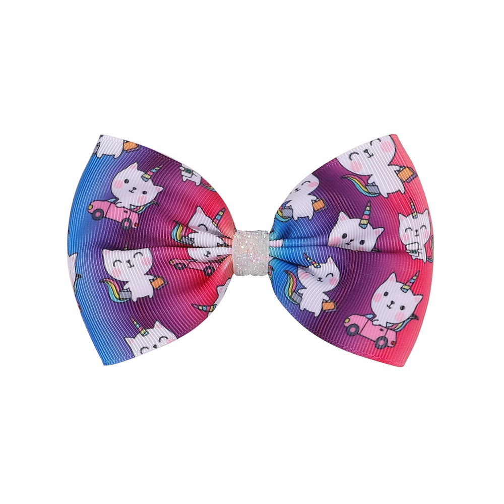 Kẹp tóc KIDSBOWS phối nơ tùy chọn màu sắc xinh xắn cho bé gái