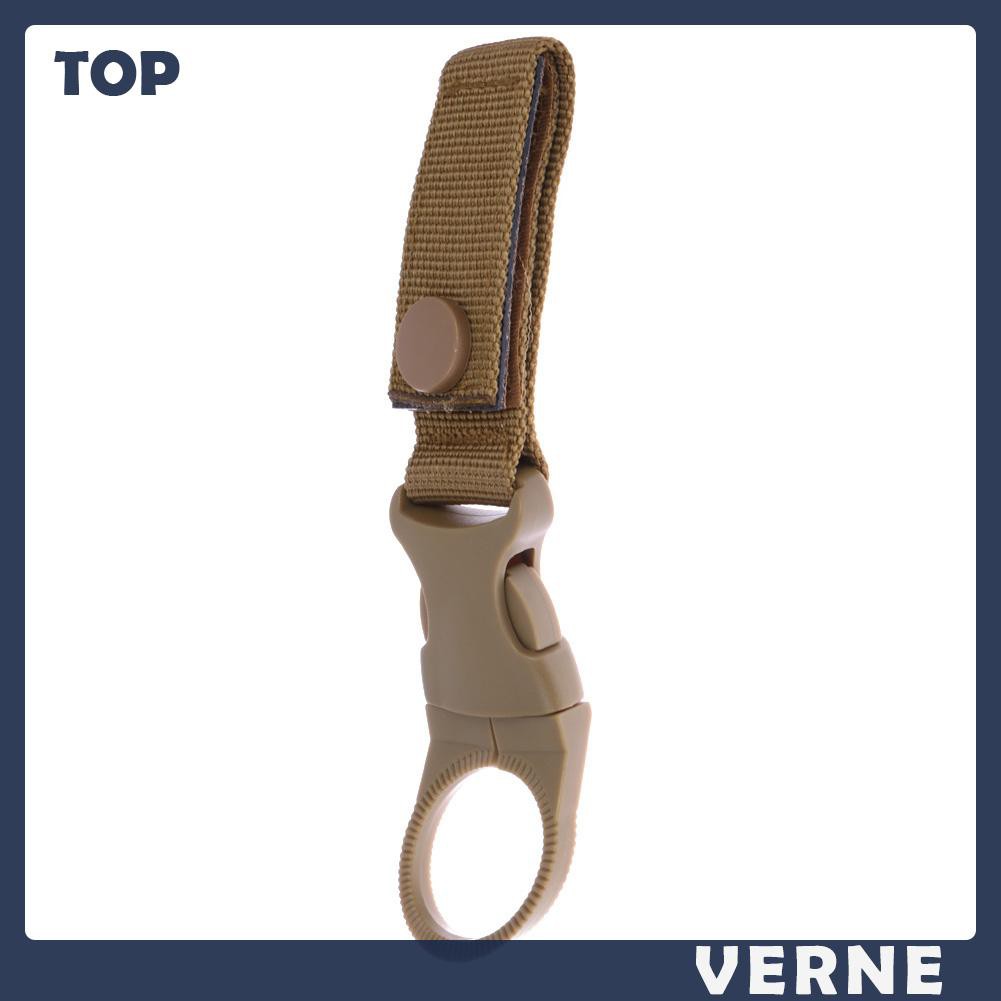 Dây móc khóa carabiner chất liệu nylon để gắn chai nước trang bị cho ba lô
