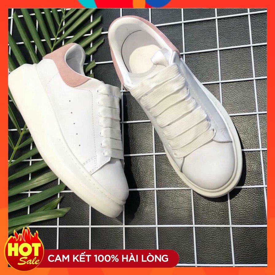 Giày Sneaker Alexander MC Queen (gót hồng)