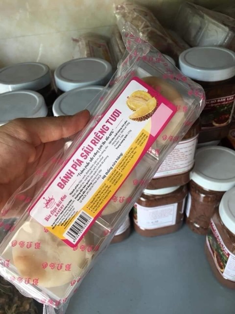 HỘP 6 BÁNH PÍA SẦU RIÊNG TƯƠI NGON