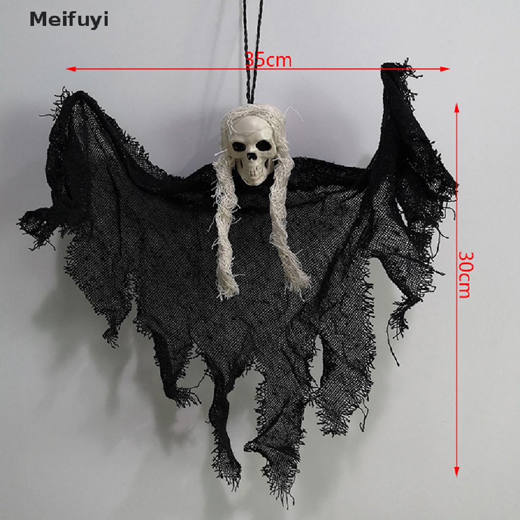 [Meifuyi] Đầu Lâu Ma Trang Trí Halloween Kinh Dị