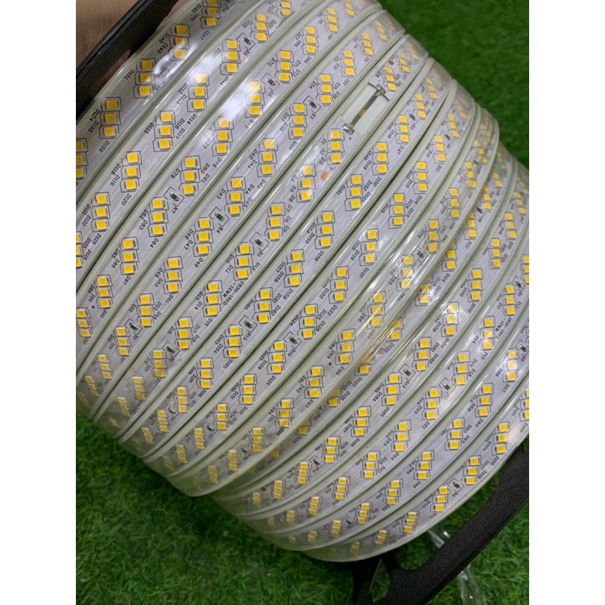 Giá SỉDây Led Hắt Trần Thạch Cao 3 Hàng, Led Dây 3 Mắt Chéo Ip66 Chống Nước (Mua 10m tặng 1 nguồn)