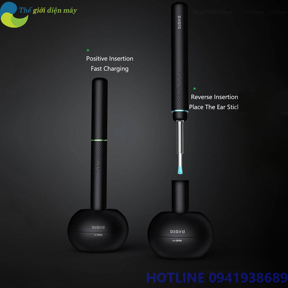 Dụng cụ lấy ráy tai thông minh XIAOMI Bebird M9 PRO - Bảo hành 6 tháng - Shop Thế Giới Điện Máy