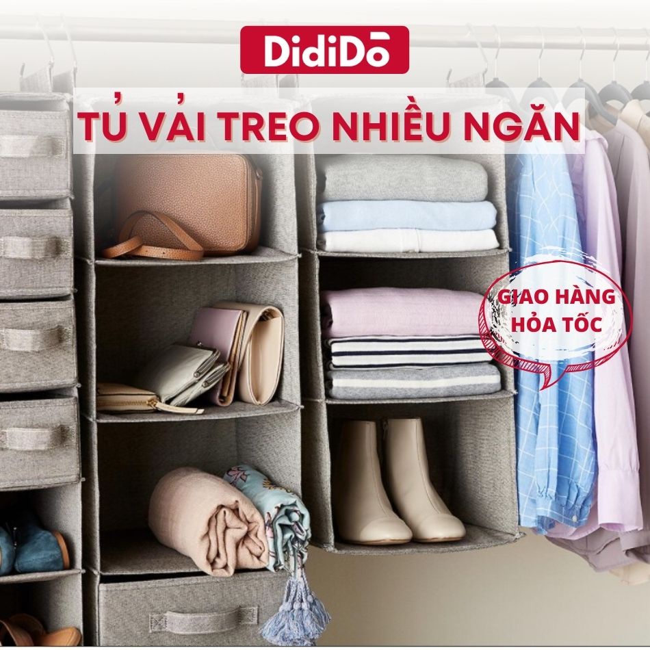 Tủ Vải Treo nhiều ngăn