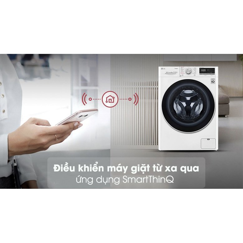 Máy giặt sấy LG Inverter 8.5 kg FV1408G4W (Miễn phí giao tại HCM-ngoài tỉnh liên hệ shop)