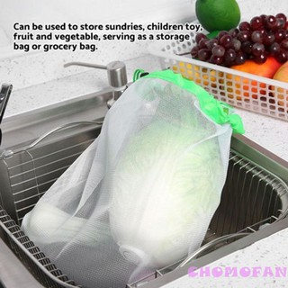 ★♥12pcs Reusable Mesh Produce Bags Washable Eco Friendly Bag Fruit Vegetable Bags