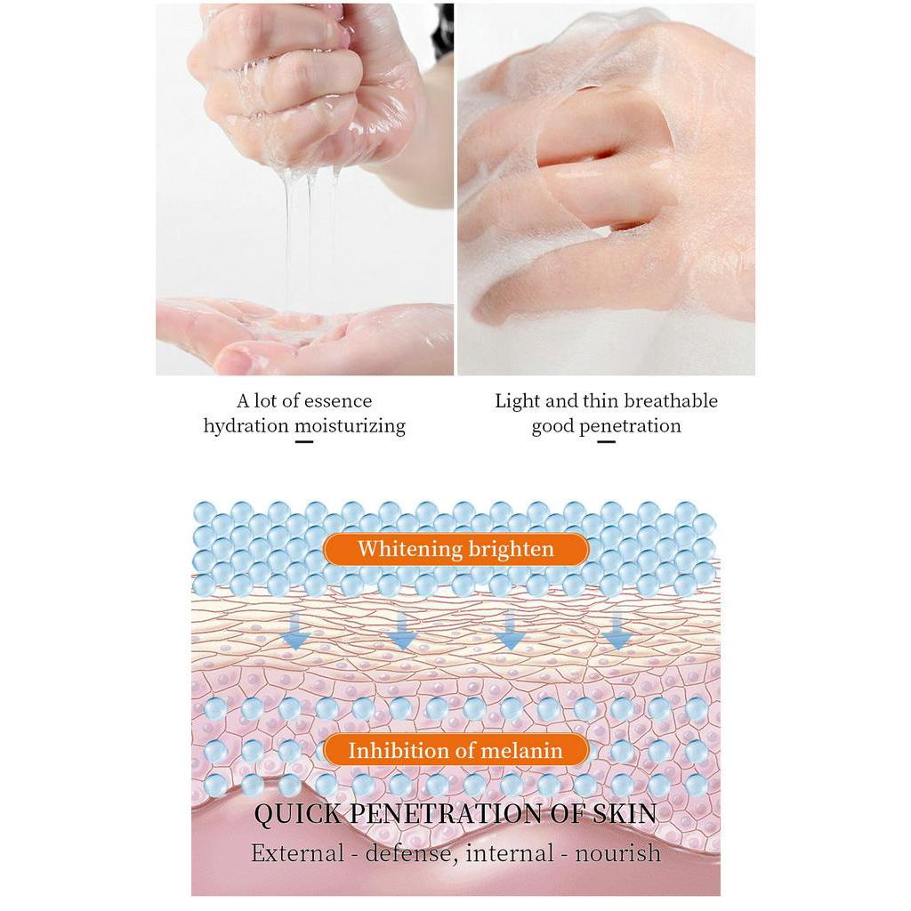 [Hàng mới về] Mặt Nạ Vibrant Glamor Vc Chống Lão Hóa / Nếp Nhăn
