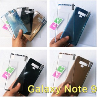Bộ Dán dẻo tpu 3D mặt trước và mặt sau cho SS galaxy Note 9
