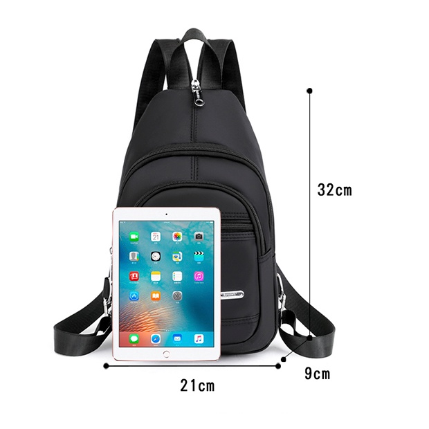 Ba Lô Vải Nylon Siêu Nhẹ Sức Chứa Lớn Hai Cách Dùng Đơn Giản Dễ Phối Đồ Phong Cách Mới Cho Nữ