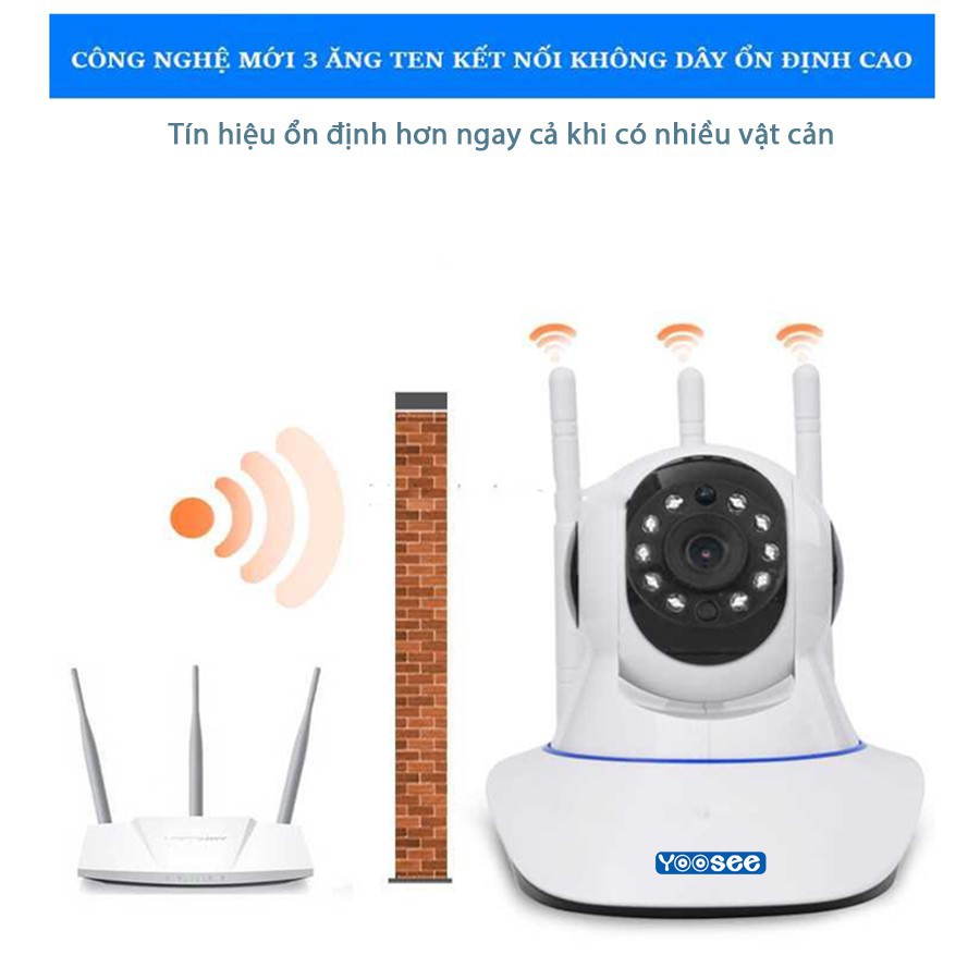 [Khuyến Mãi Sốc] CAMERA IP YOOSEE 2.0 Full HD 1080P CHÍNH HÃNG -BẢO HÀNH 12 THÁNG | BigBuy360 - bigbuy360.vn