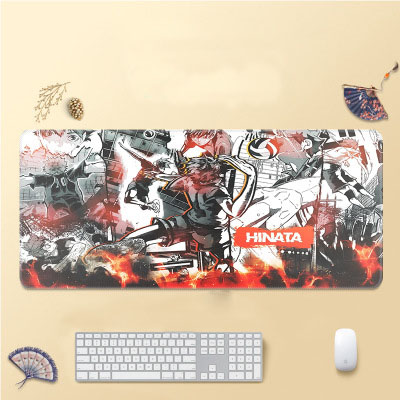 Tấm Lót Chuột Và Bàn Phím Chơi Game Cỡ Lớn In Hình Anime Haikyuu