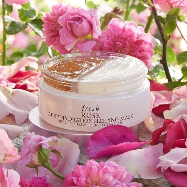 Mask FRESH Rose deep hydration sleeping