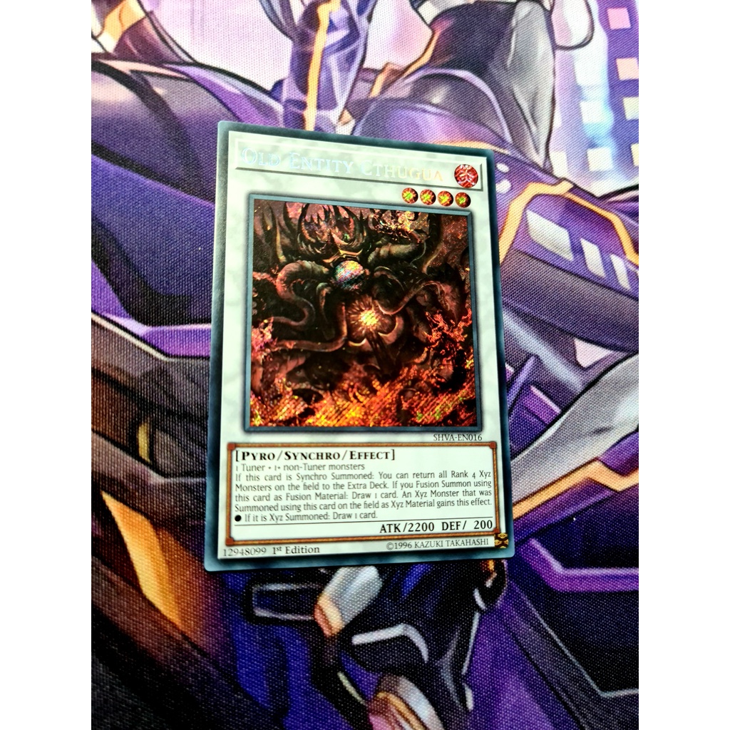 Thẻ Bài Yugioh Monster Old Entity Cthugua - SHVA-EN016 - Secret Rare