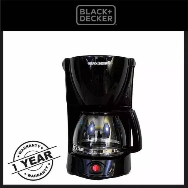 Máy pha coffee chính hãng Black &amp; Decker DCM600 (8-10 Ly)