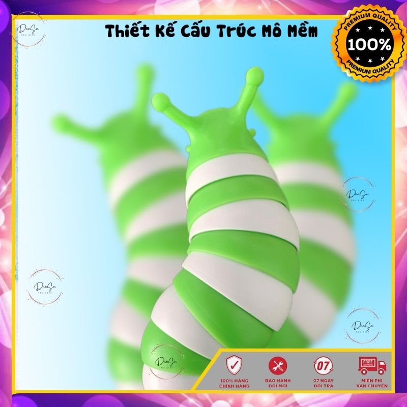 [FREESHIP] Đồ Chơi Sâu Tiktok Con Sâu Vui Nhộn Nhiều Màu Ngộ Nghĩnh Xoay 360 Đồ Chơi Hot Tiktok Xả Stress DUNSU.PK