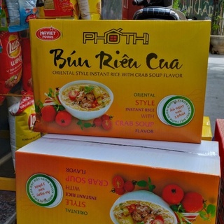 Bún Riêu Cua Phố Thị Thùng 24 gói x 63g
