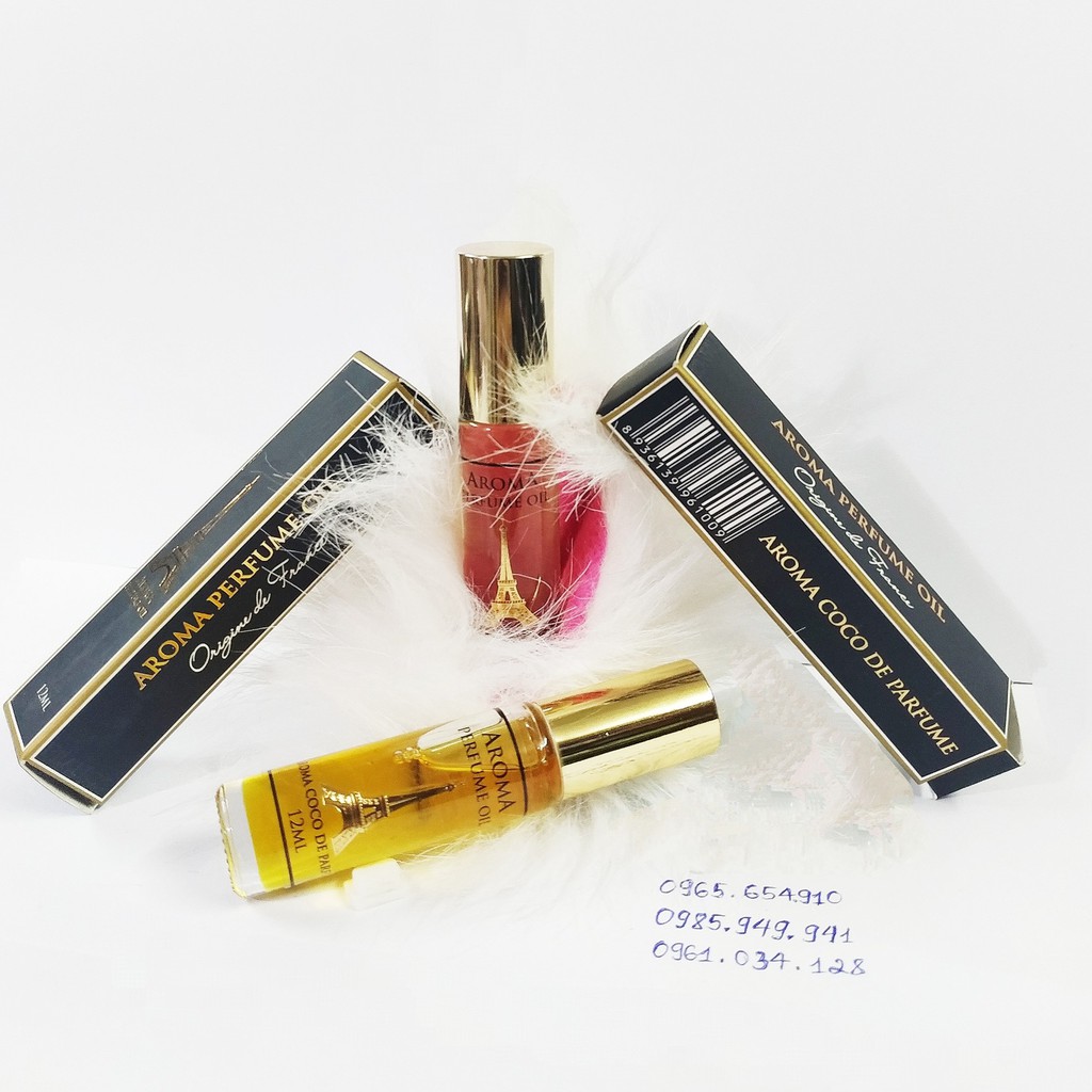 NK chính ngạch Nước hoa tinh dầu Pháp Chanel Coco w dạng lăn 12ml - COCO