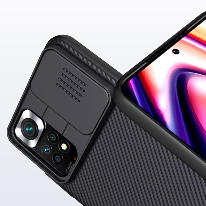Ốp Điện Thoại PC Bảo Vệ Camera Dạng Trượt Cho Redmi Note 11S 4G