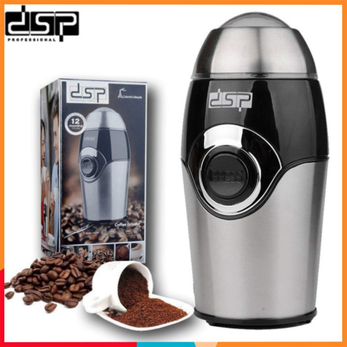 [ BẢO HÀNH 12 THÁNG] Máy xay cà phê và các loại hạt, thương hiệu cao cấp DSP KA3001 công suất 200W