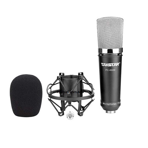 [CHÍNH HÃNG] Combo mic thu âm Takstar PC K600, Soundcard K10 [BH 1 NĂM]